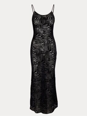 Realisation Par | Dresses | Realisation Par Brown And White Zebra Maxi Dress  | Poshmark